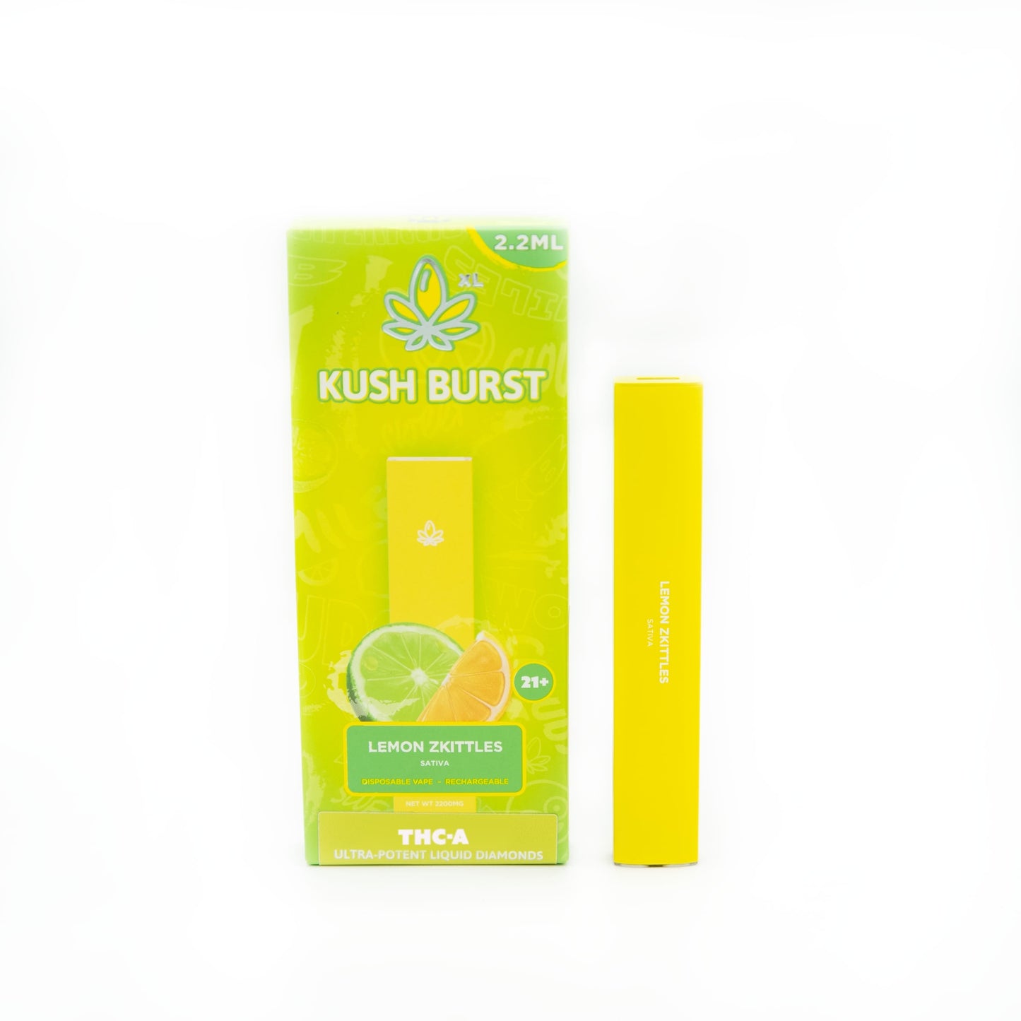 Kush Burst - 2G THCa Lemon Zkittles - Sativa