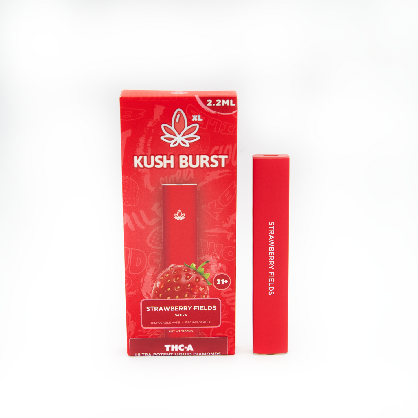 Kush Burst - 2G THCa Strawberry Fields - Sativa