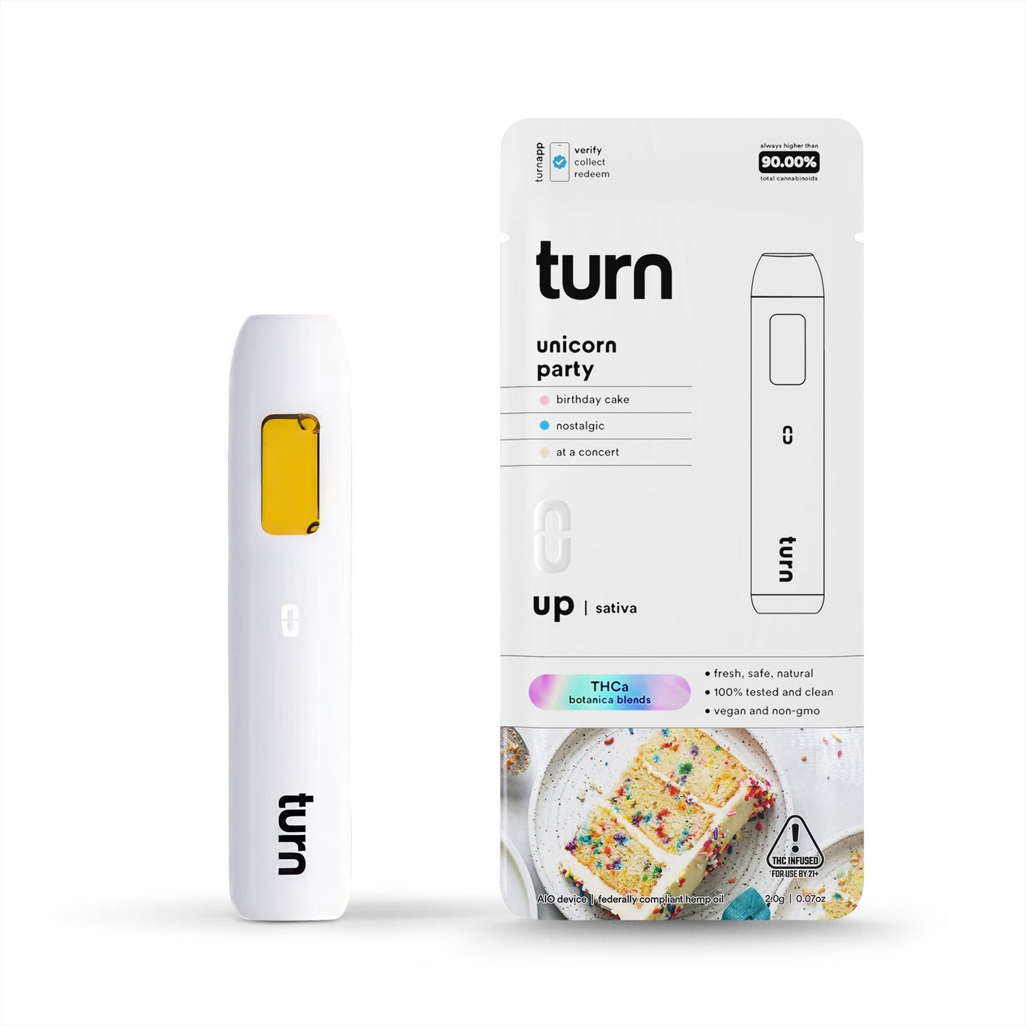Turn - 2G THCa UNIcorn Party - Sativa